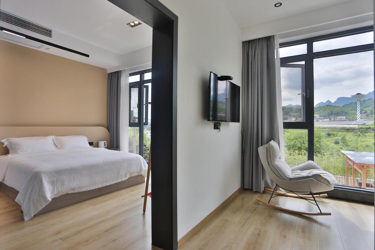 Heaven'S Gate Home Stay --Free Pick Up Service--Panoramic View Of Tianmen Mountain Zhangjiajie Exteriör bild