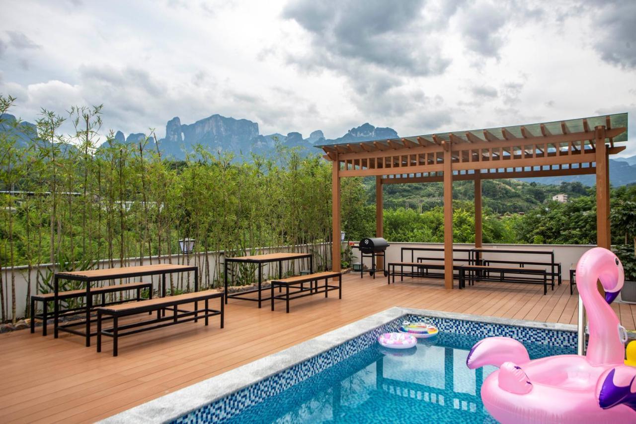 Heaven'S Gate Home Stay --Free Pick Up Service--Panoramic View Of Tianmen Mountain Zhangjiajie Exteriör bild