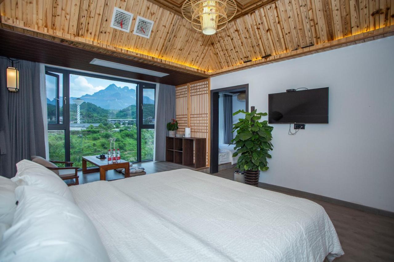 Heaven'S Gate Home Stay --Free Pick Up Service--Panoramic View Of Tianmen Mountain Zhangjiajie Exteriör bild