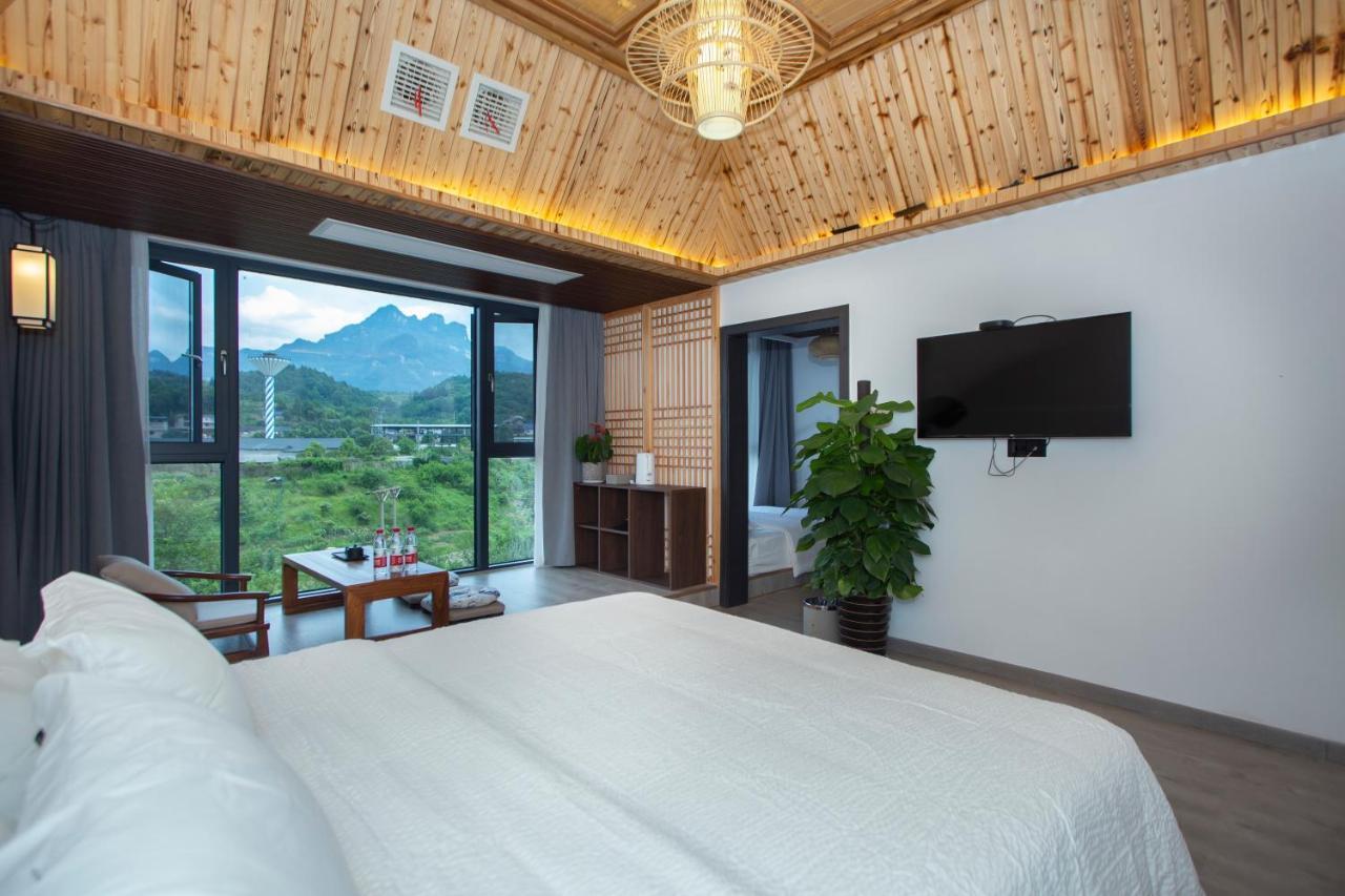 Heaven'S Gate Home Stay --Free Pick Up Service--Panoramic View Of Tianmen Mountain Zhangjiajie Exteriör bild